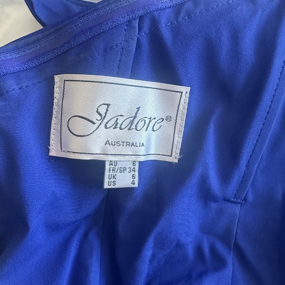 Blue Evening Gown - Picture 4 of 4